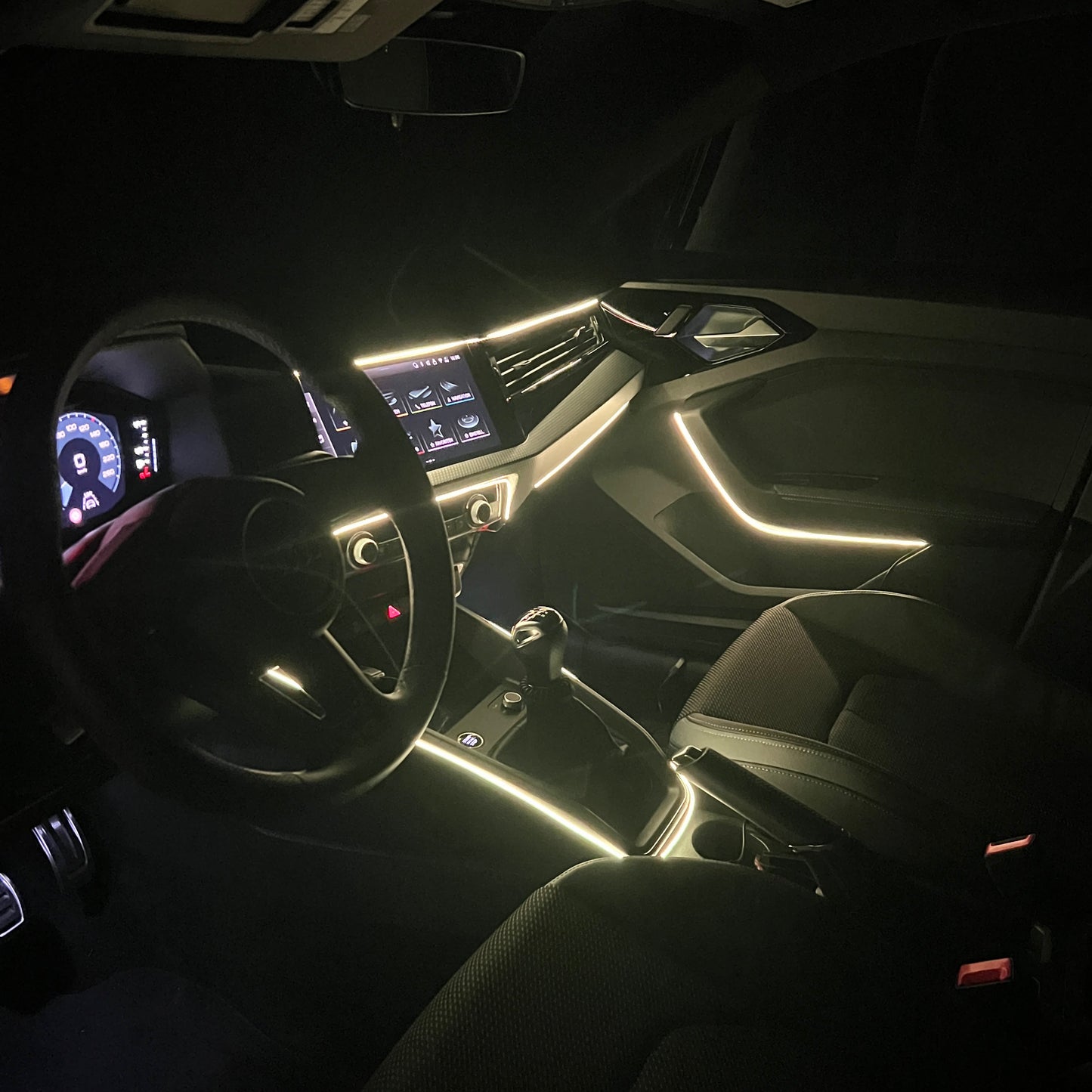 Abient Lighting USB and USBC (110cm/43 inches each strip)